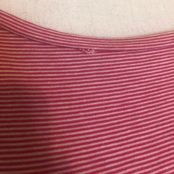 CALVIN KLEIN PERFORMANCE T-Shirt Size Large Red White Athletic Long Sleeve - Picture 4 of 10